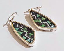 Load image into Gallery viewer, Butterfly earrings, real butterfly wing jewelry, real butterflies in jewelry, butterfly wings in jewelry, butterfly wing jewelry