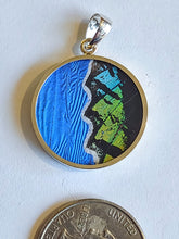 Load image into Gallery viewer, Butterfly wing jewelry, real butterfly, butterfly wing pendant, butterfly wing earrings real butterfly gifts, jewelry with butterfly wings