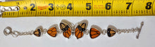 Load image into Gallery viewer, Butterfly wing bracelet, real butterfly, butterfly wing pendant, butterfly wing earrings real butterfly gifts, jewelry with butterfly wings