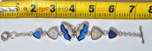 Load image into Gallery viewer, Butterfly wing bracelet, real butterfly, butterfly wing pendant, butterfly wing earrings real butterfly gifts, jewelry with butterfly wings