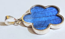 Load image into Gallery viewer, NEW FLOWER SHAPED! wing jewelry, real butterfly, butterfly wing pendant, butterfly wing earrings real butterfly gifts, jewelry with butterfly wings