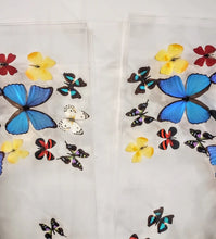 Load image into Gallery viewer, 40"x30" Heart-shaped wave! Framed Butterflies-Mounted Butterflies-Preserved Butterflies