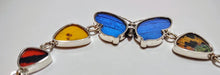 Load image into Gallery viewer, Butterfly wing bracelet, real butterfly, butterfly wing pendant, butterfly wing earrings real butterfly gifts, jewelry with butterfly wings
