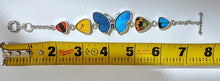 Load image into Gallery viewer, Butterfly wing bracelet, real butterfly, butterfly wing pendant, butterfly wing earrings real butterfly gifts, jewelry with butterfly wings