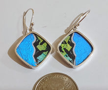 Load image into Gallery viewer, Butterfly earrings, real butterfly wing jewelry, real butterflies in jewelry, butterfly wings in jewelry, butterfly wing jewelry