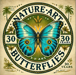 nature art butterflies